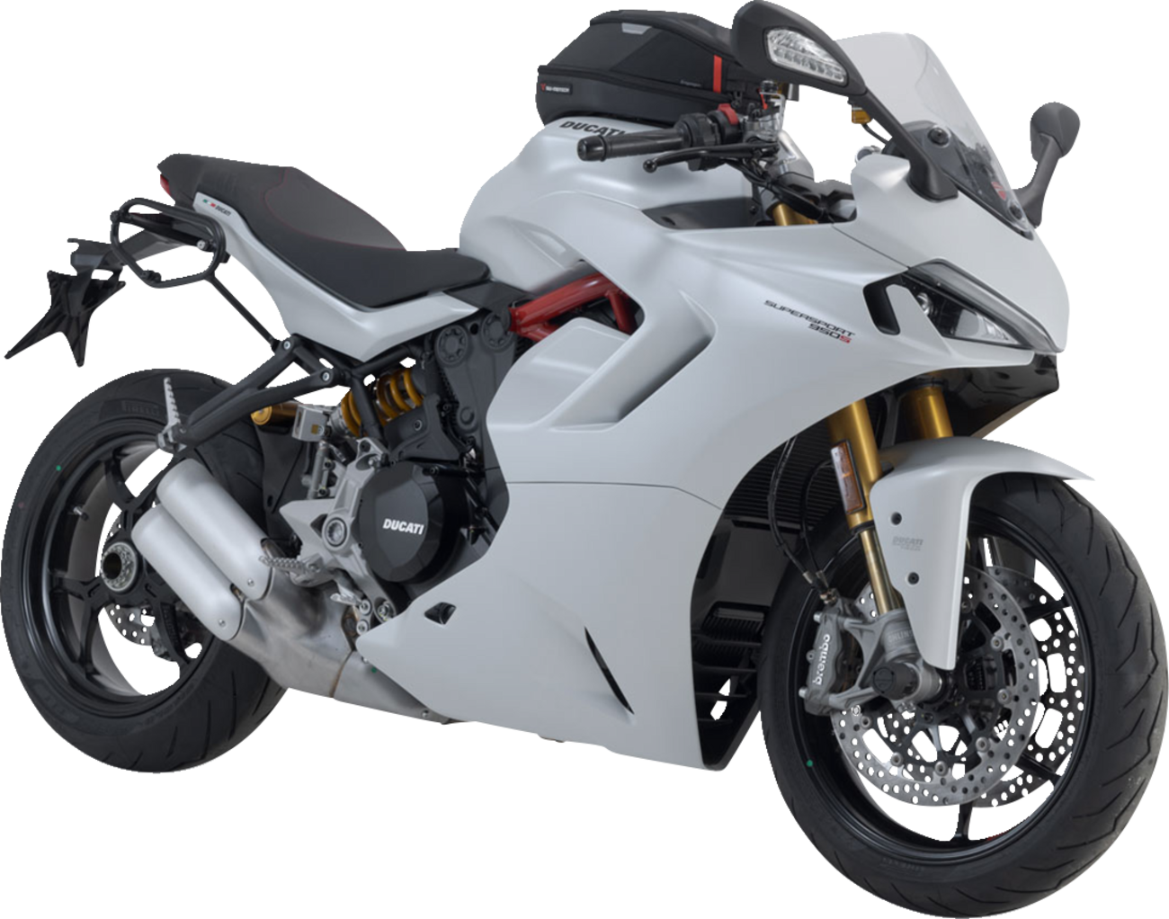SLC Side Carrier - Right - Black - Ducati