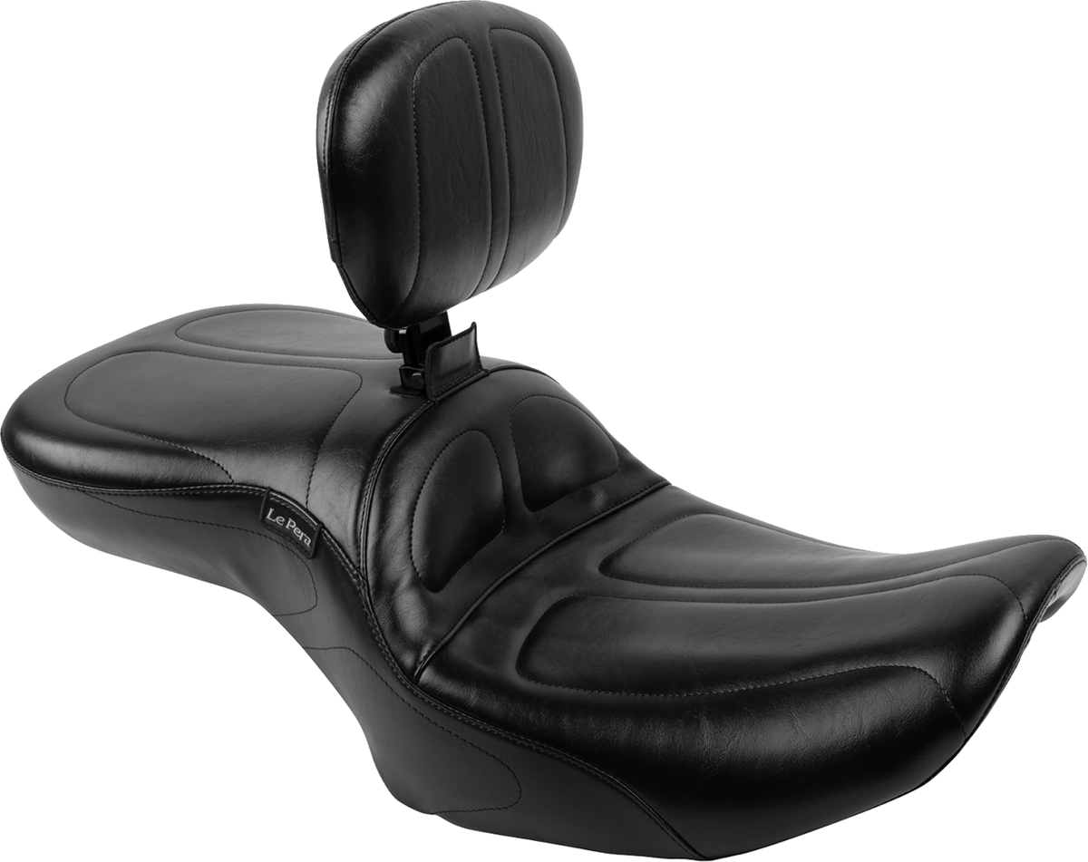 Maverick Seat - With Backrest - Black - FLH/FLT '23-'25
