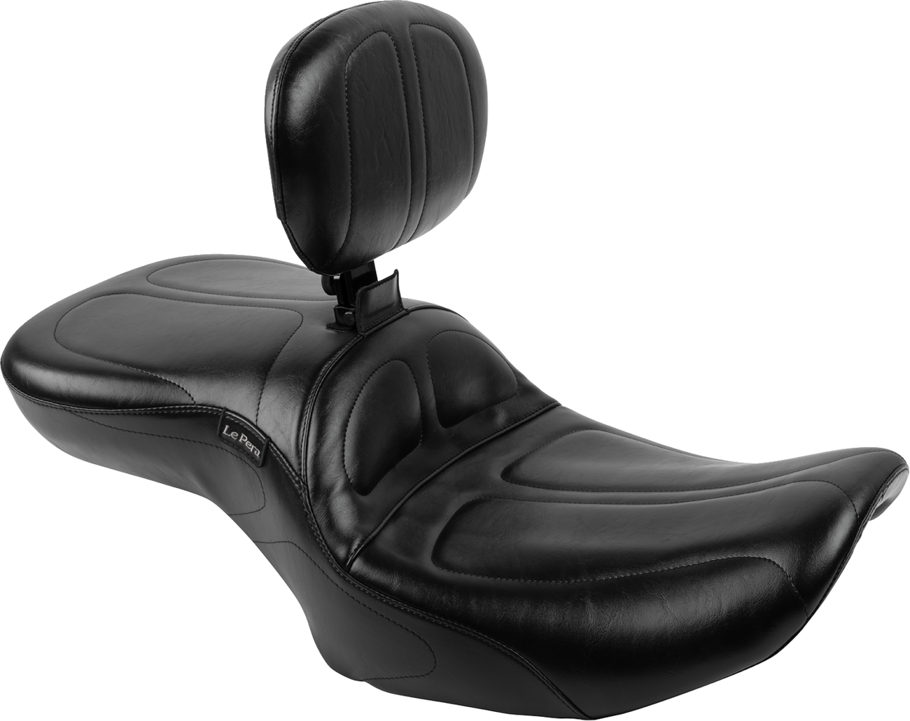 Maverick Seat - With Backrest - Black - FLH/FLT '23-'25