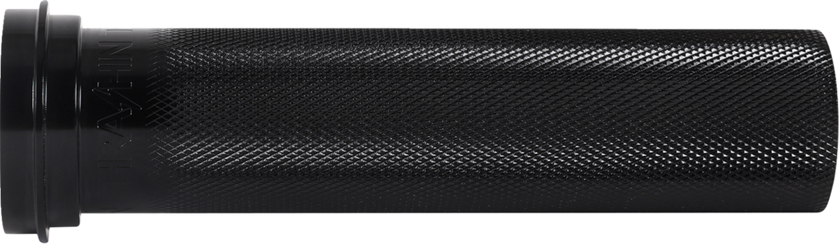 Throttle Tube - Knurled - 1" - TBW - Black