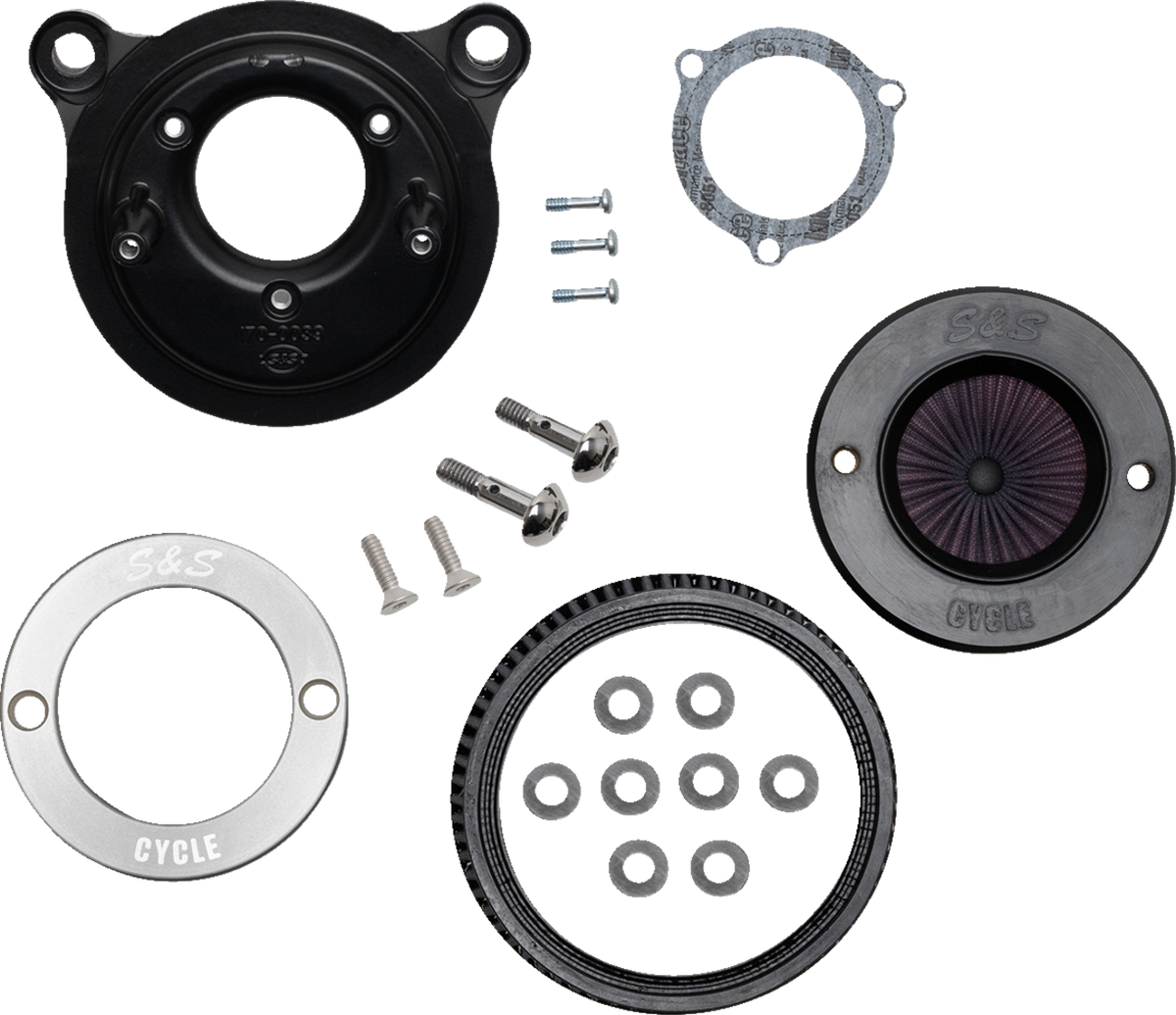 Air Stinger Stealth Air Cleaner Kit - Chrome Ring