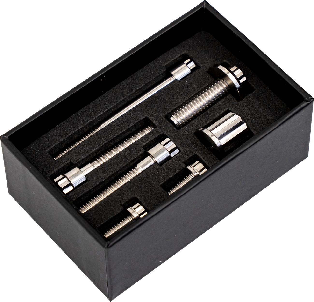 Bitchin' Bolts Hardware Kit - Titanium - M8 - Coil And Horn