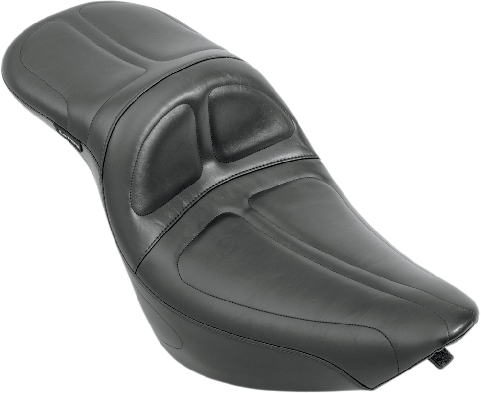 Maverick Daddy Long Legs Seat - Black - Stitched - FXST '84-'99