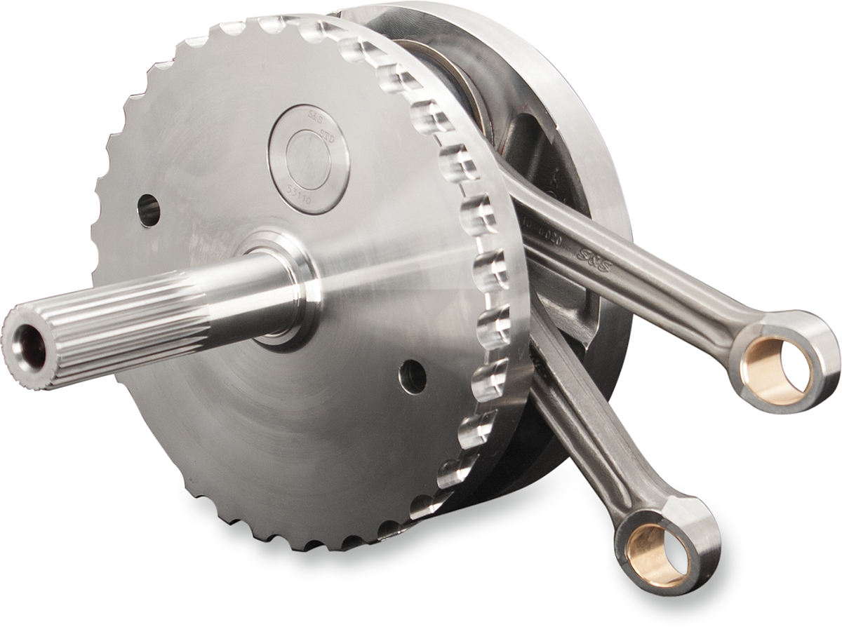 Flywheel Assembly - 4-3/8" - W/O Sprocket Bearing Race - 96"/103"/110" Twin Cam "A" '07-'16