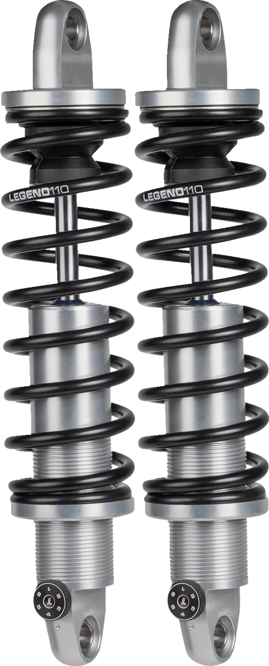 REVO-A Shocks - 12" - Clear Anodized - Heavy Duty