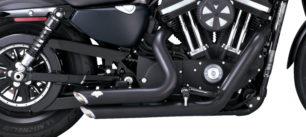 Shortshots Staggered Exhaust System