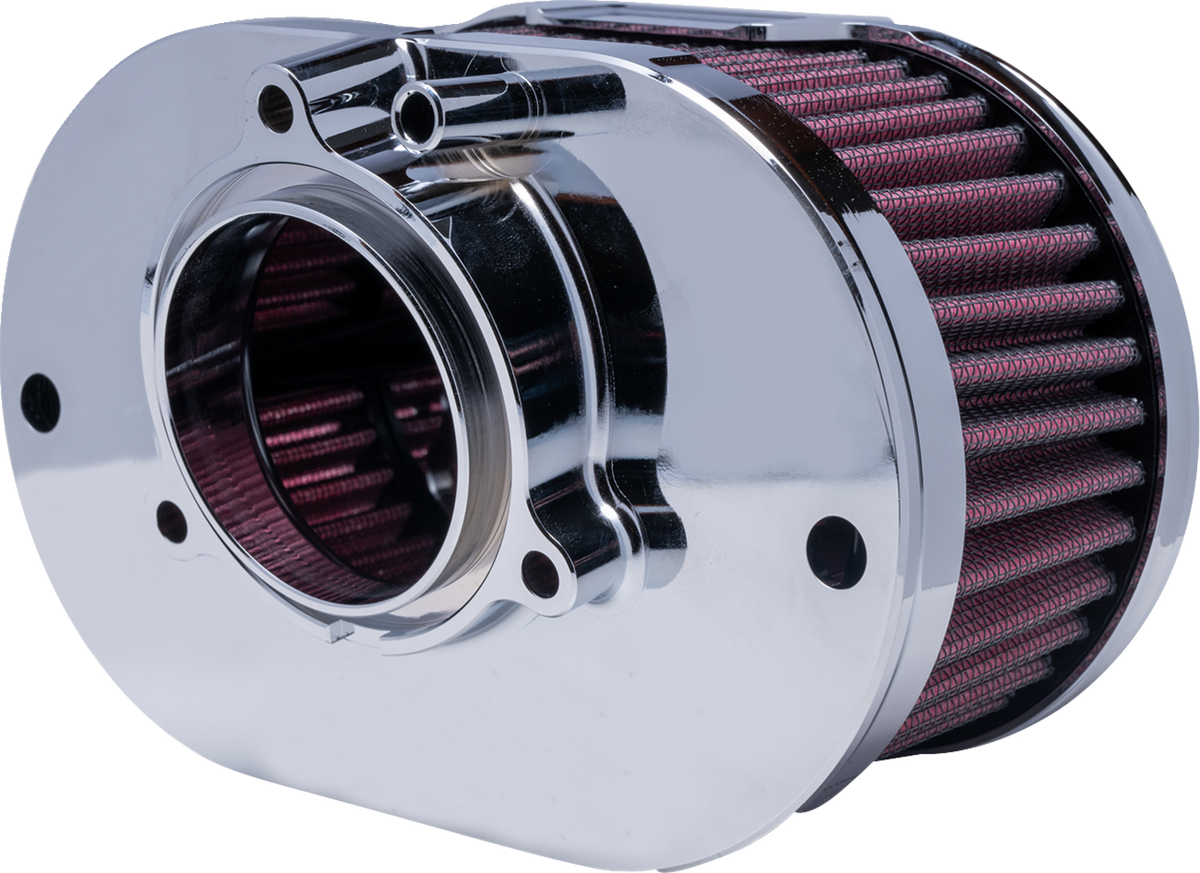 Oval Air Cleaner Kit - Chrome - Touring/Softail