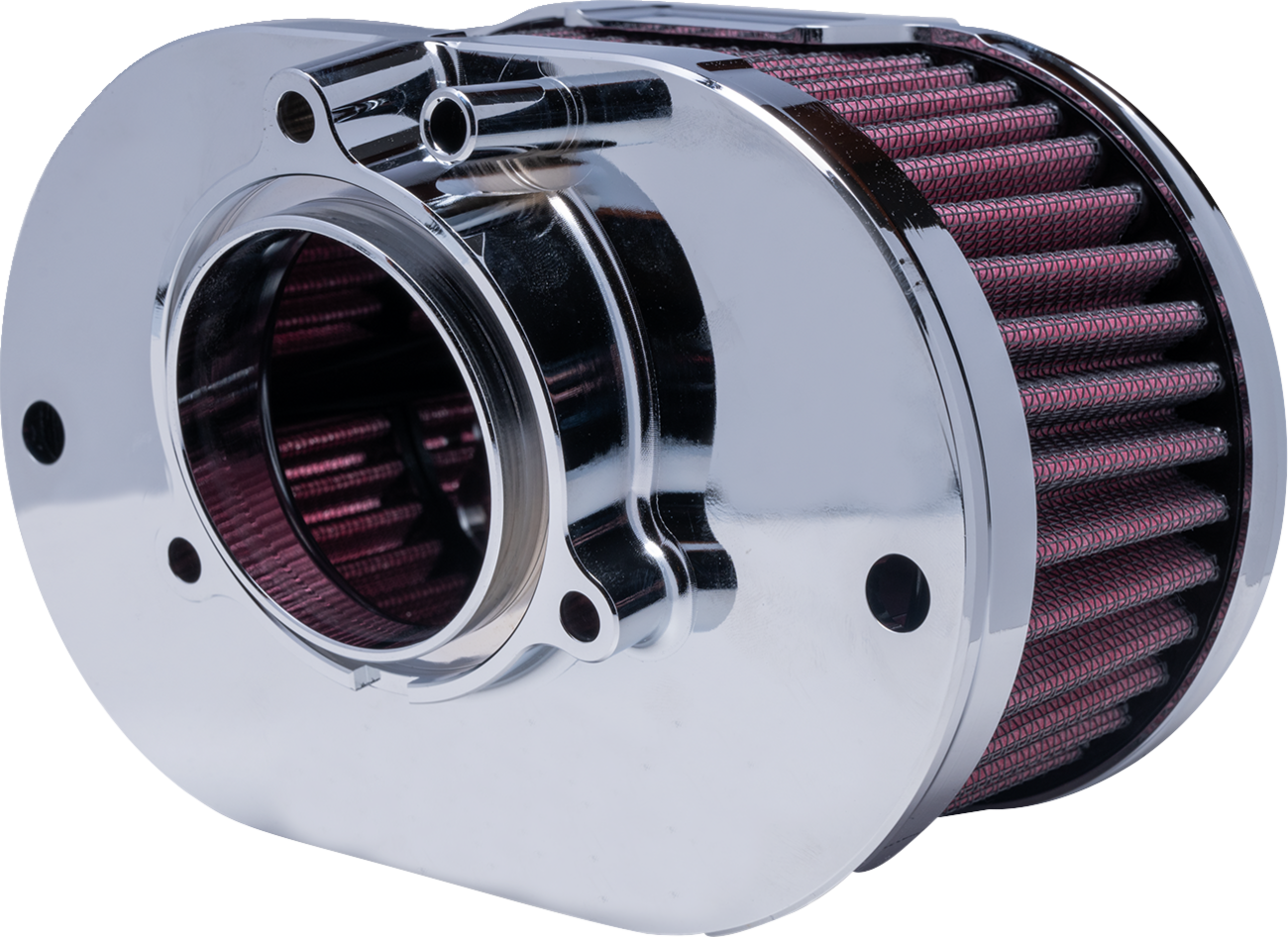 Oval Air Cleaner Kit - Chrome - Touring/Softail