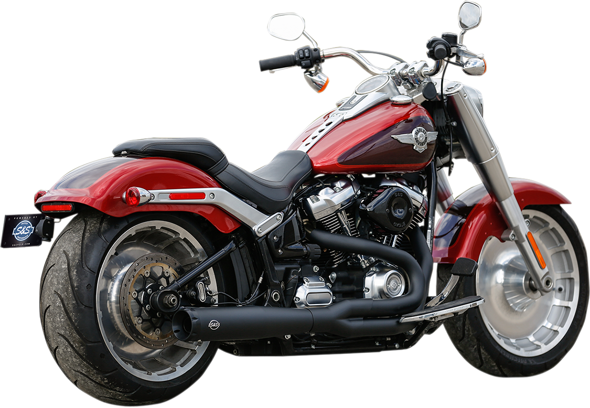 2:1 50 State Exhaust For M8 Softail - Black
