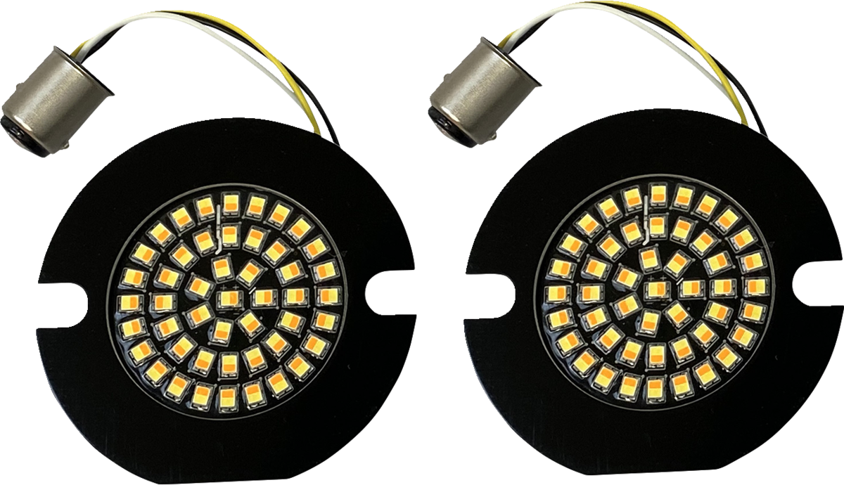 Amber/White LED Turn Signal Inserts