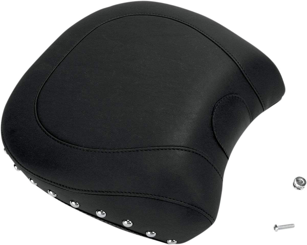 Wide Rear Seat - Studded - Black - FL/FX '06-'17