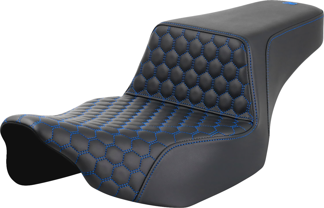 Step-Up Seat - Extended Reach - Front Honeycomb - Blue Stitch - FL '23-'24