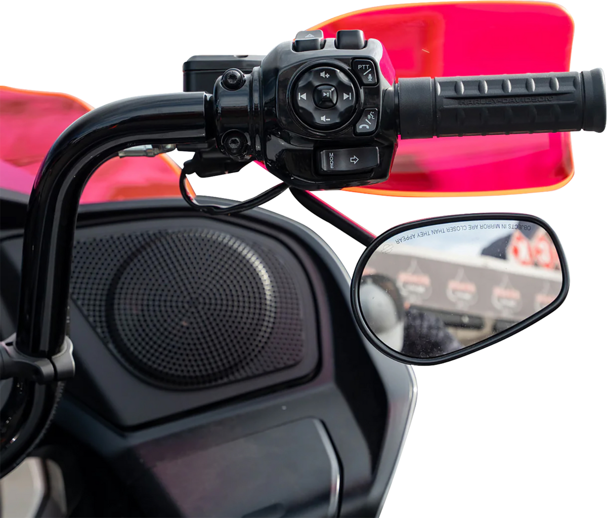 Flare® Handguards - Harley-Davidson Hydraulic Clutch - Pink Ice