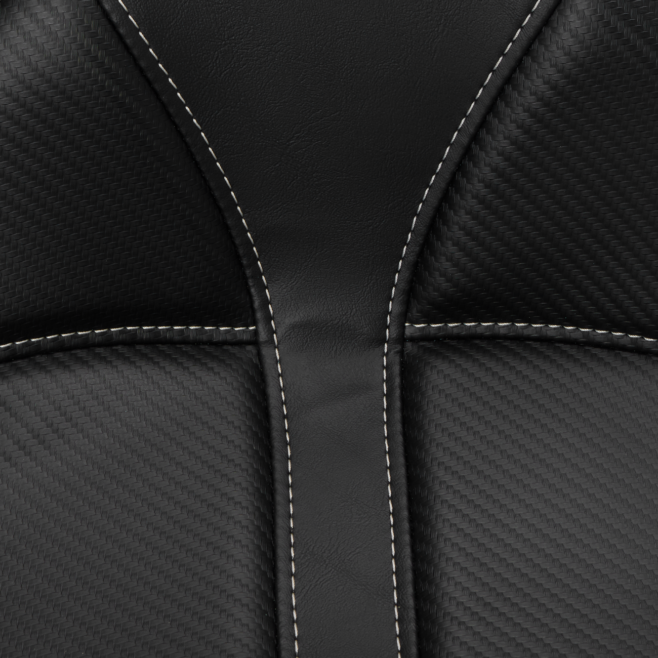 Dominator Solo Seat - W/O Backrest - Black W/ Gray Stitching - FL/FX '06-'17