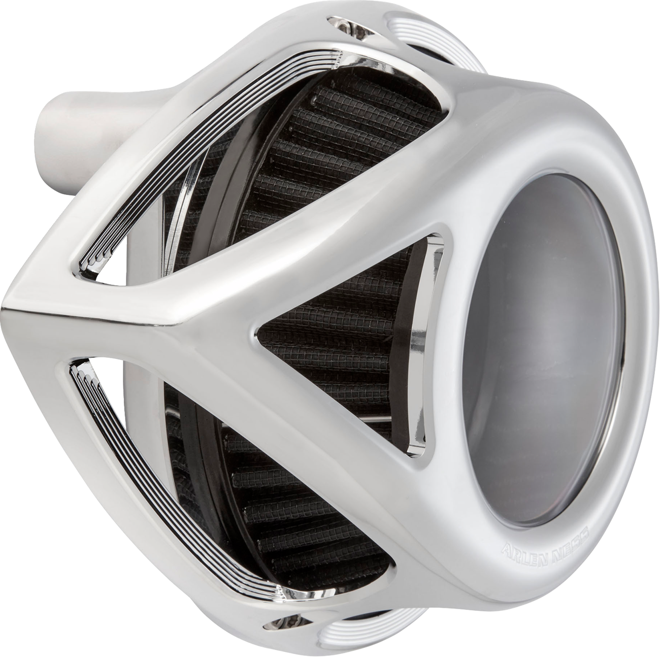 Clear Tear Air Cleaner Kit - Chrome
