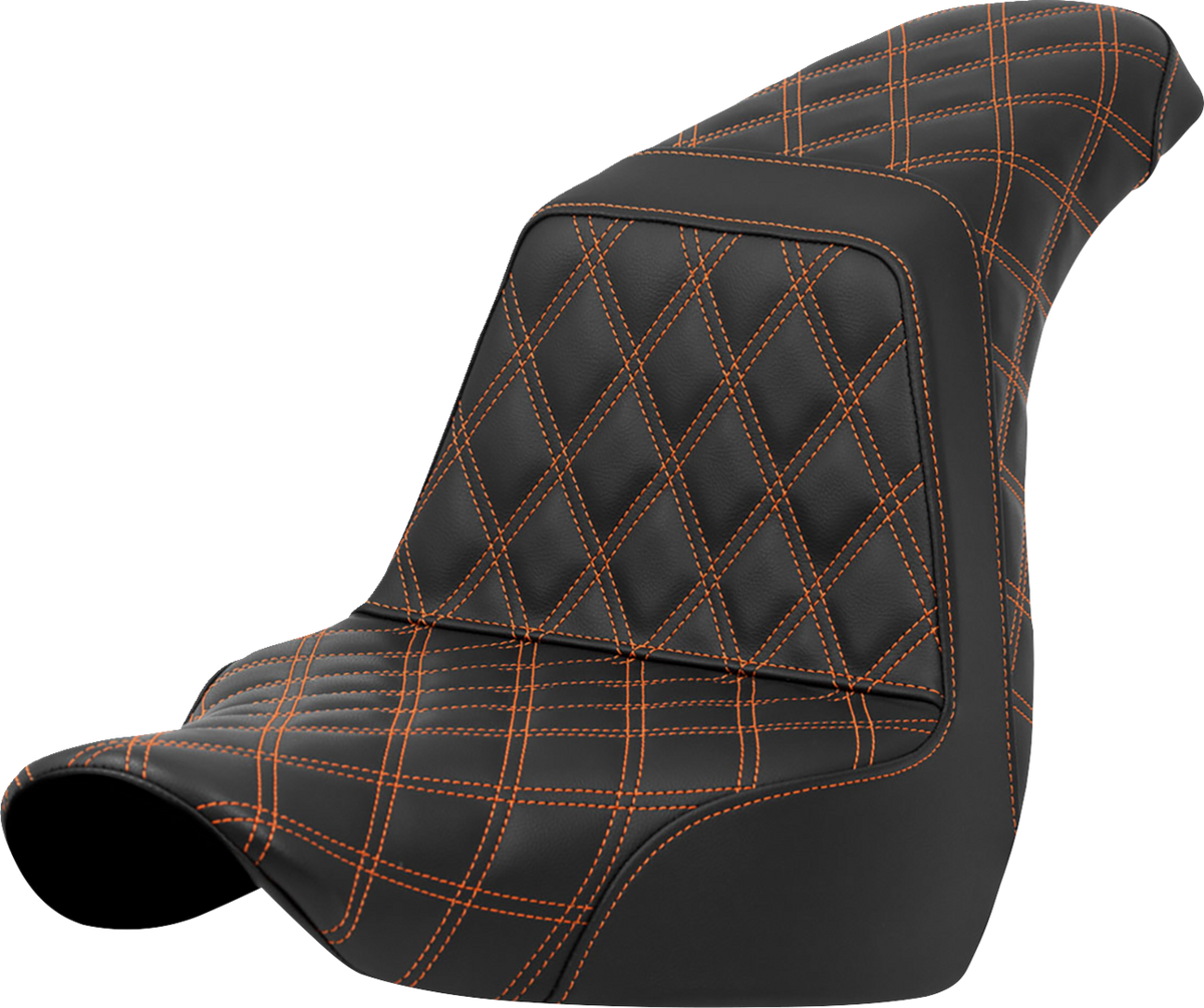 Step-Up Seat - Full Lattice Stitch - Orange Stitch - FXLR/FLSB '18-'21