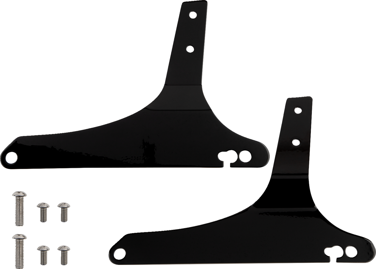 Standard Sissy Bar - Black - Dyna