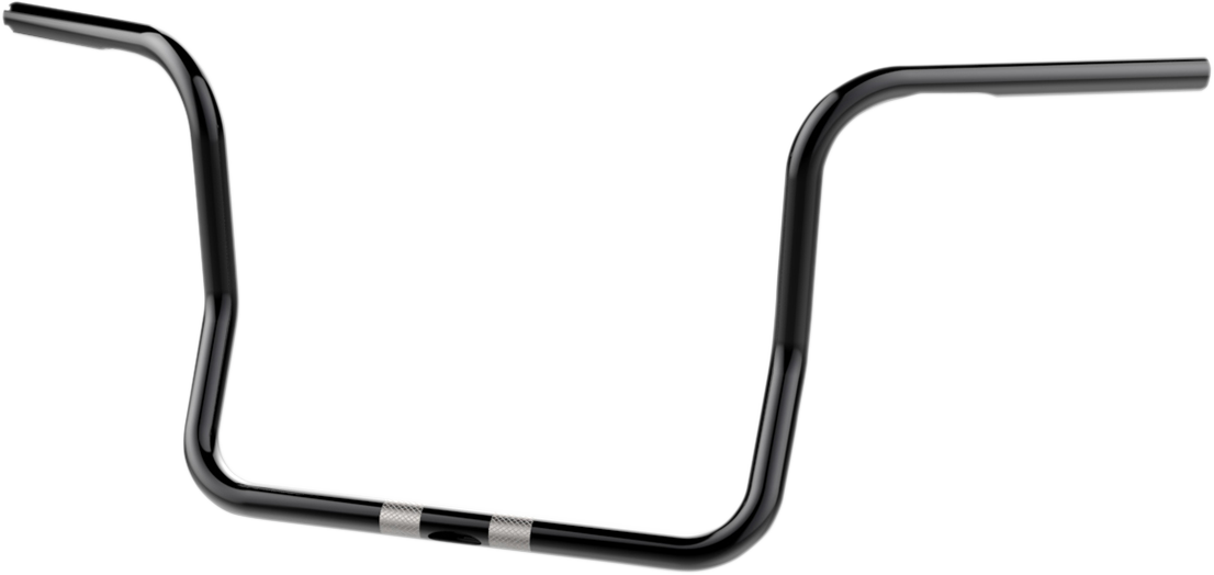 1" Handlebar - Ape Hanger - 12" - Black