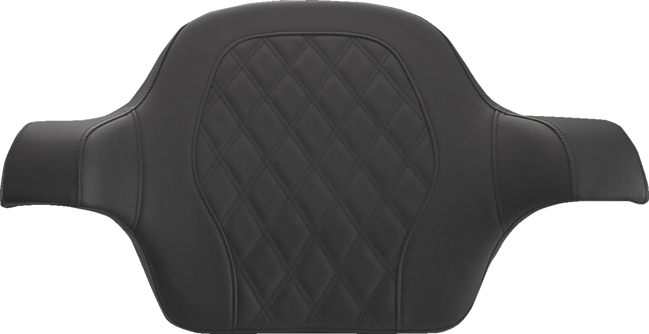 Tour-Pak® Backrest Pad - Step-Up - Lattice Stitch - Black - FL '14-'23