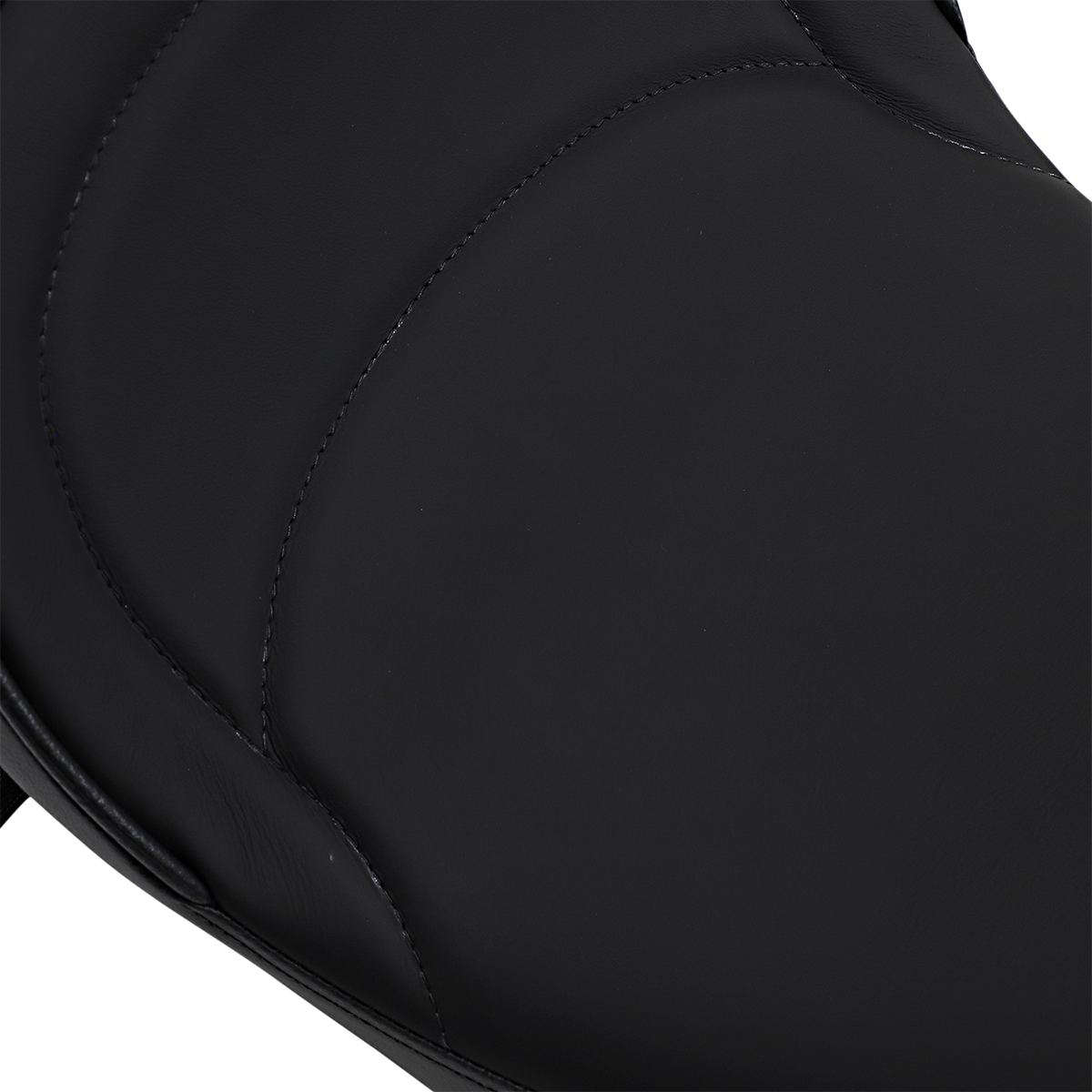 Solo Seat - Mild Stitched - Driver Backrest Compatible - FLH '97-'07