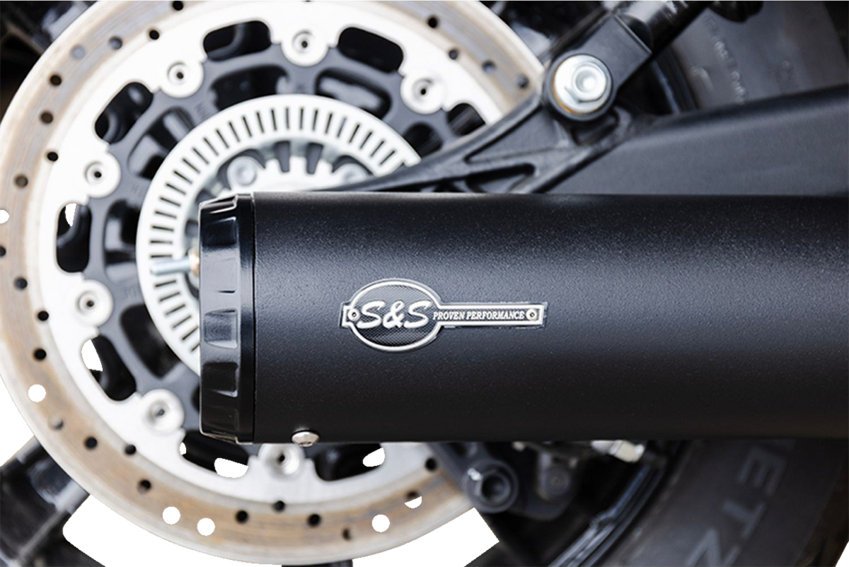 2-Into-1 Grand National Exhaust System - Black - Race Only