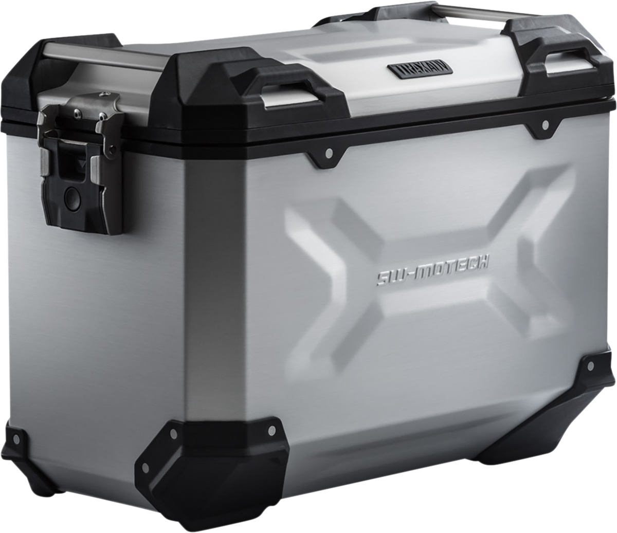 TRAX ADV Hard Case - 45 Liter - Silver - Left