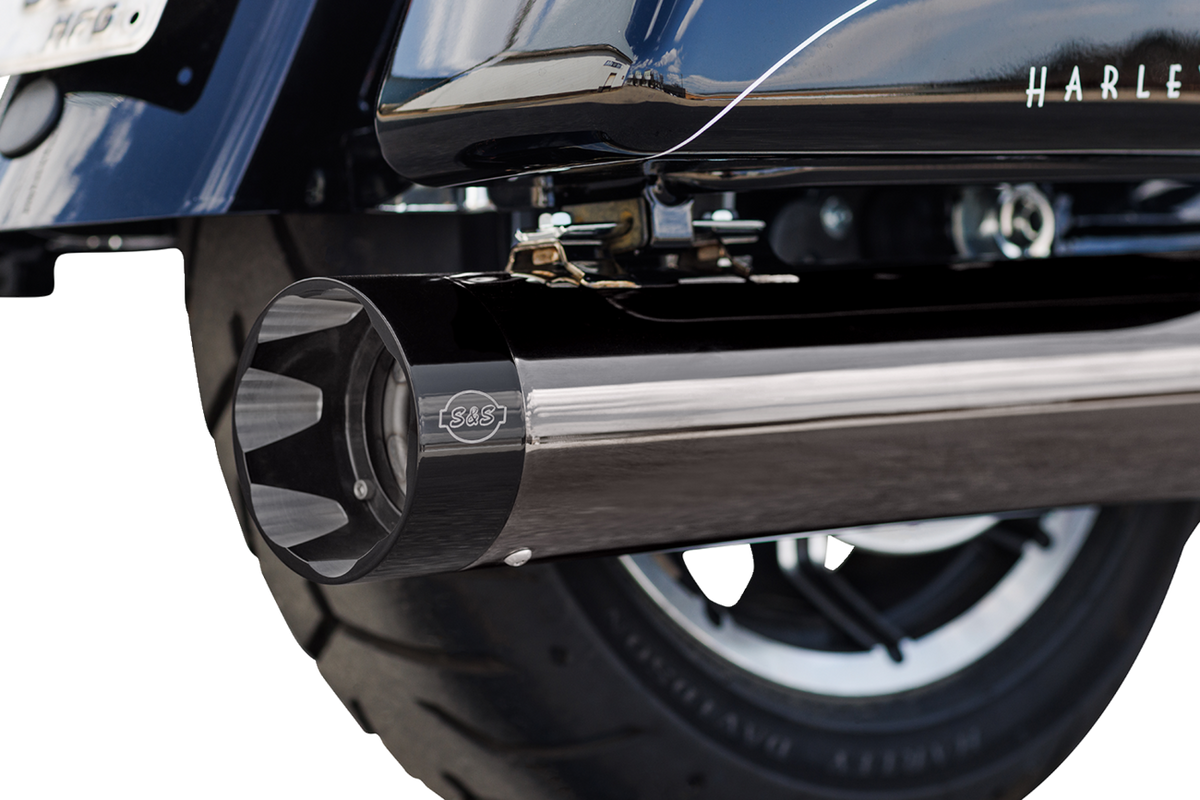 2-Into-1 Lava Chrome Sidewinder® Exhaust System - Race Only
