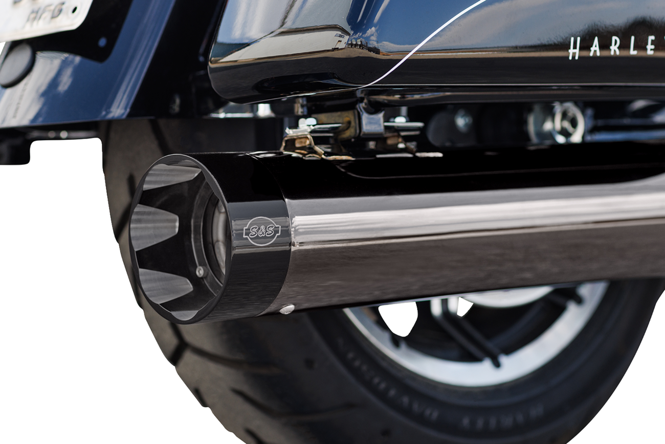 2-Into-1 Lava Chrome Sidewinder® Exhaust System - Race Only