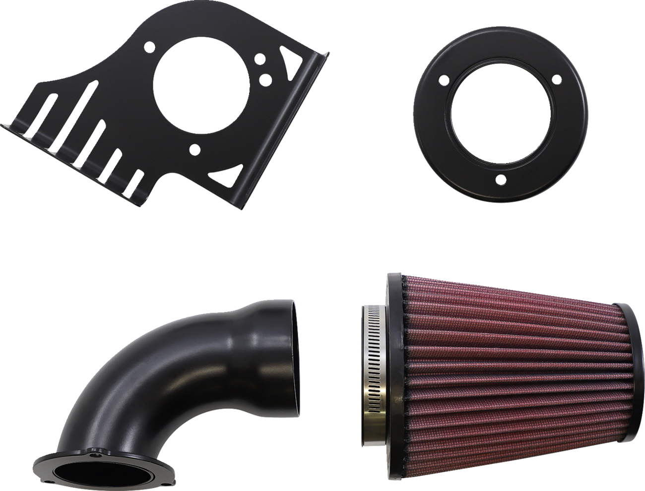 Cone Air Intake - Black - Touring/Trike