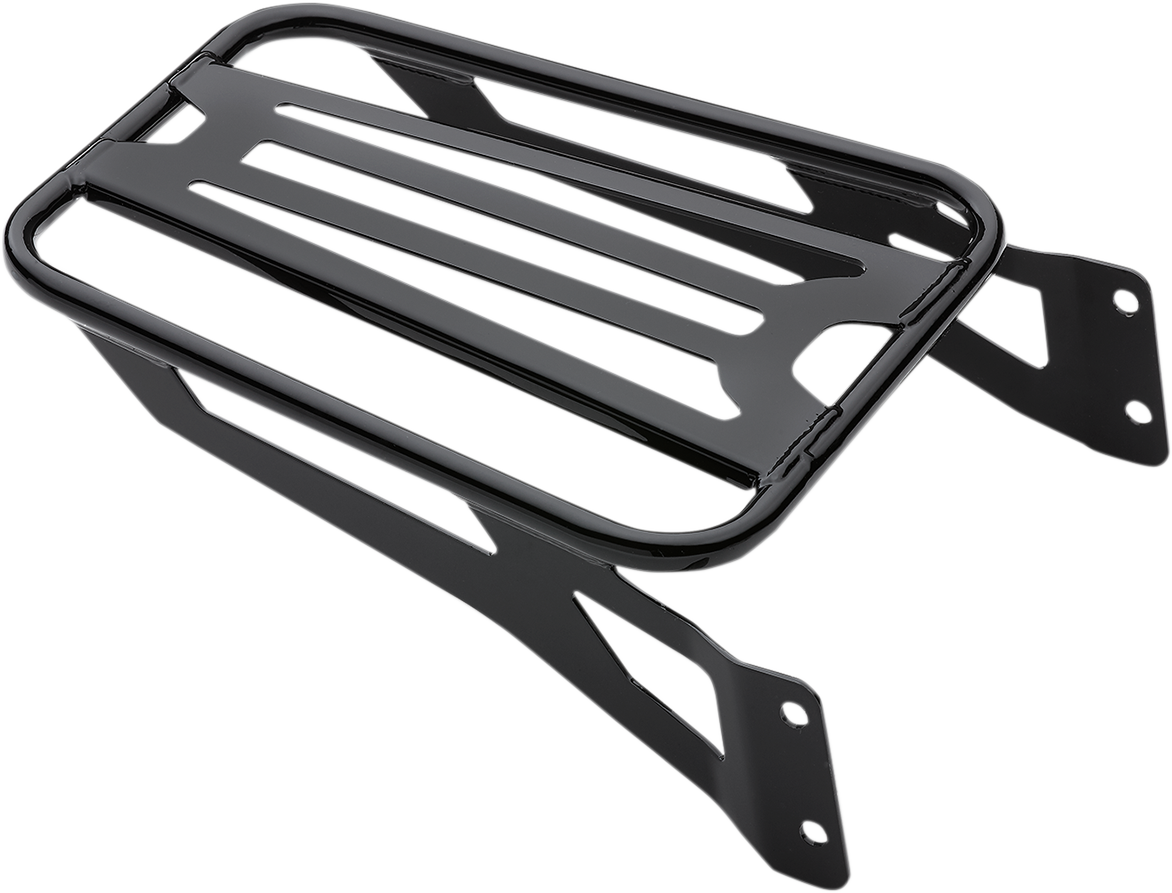 Sissy Bar Luggage Rack - Black - Tubular