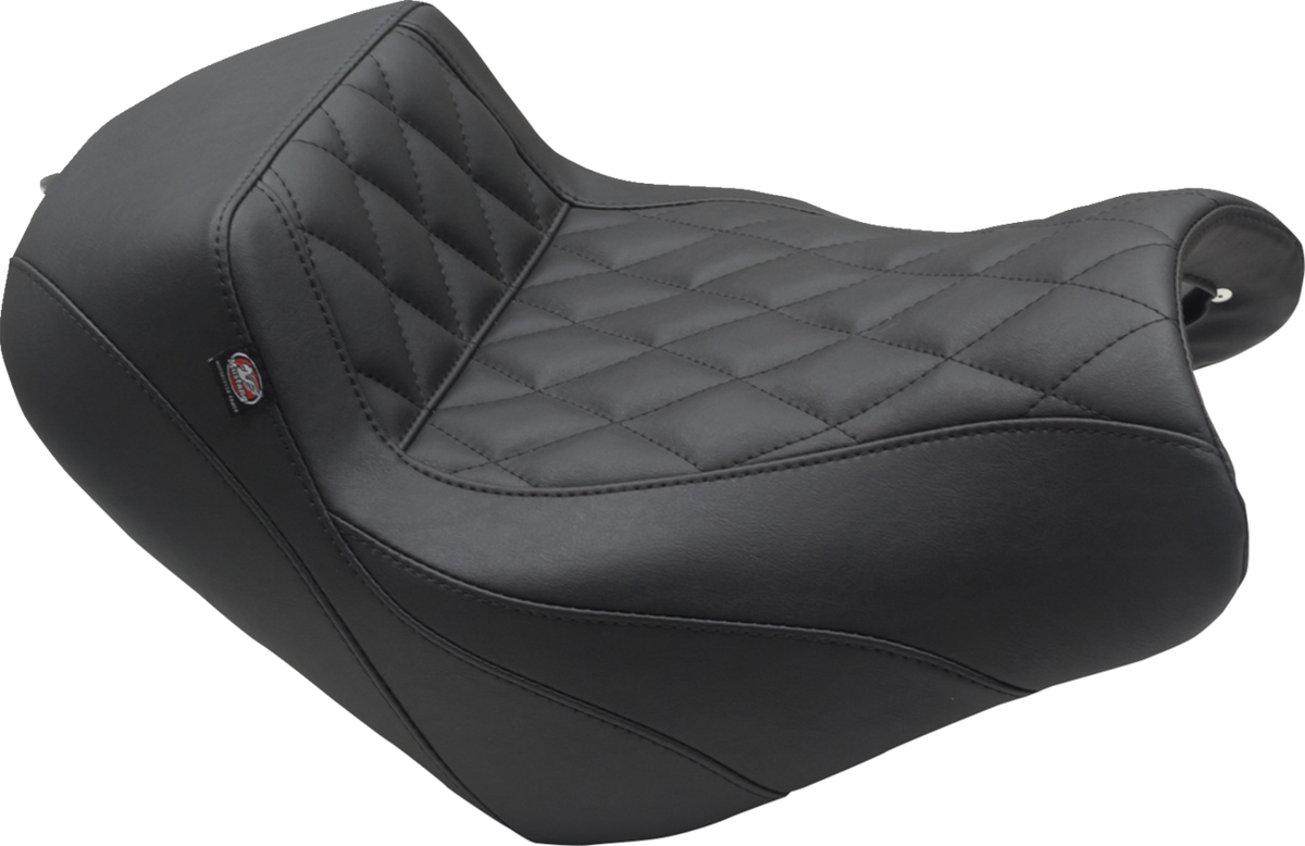 Squareback/Fastback Solo Seat - Black - Diamond Stitch - Vulcan S '15-'23