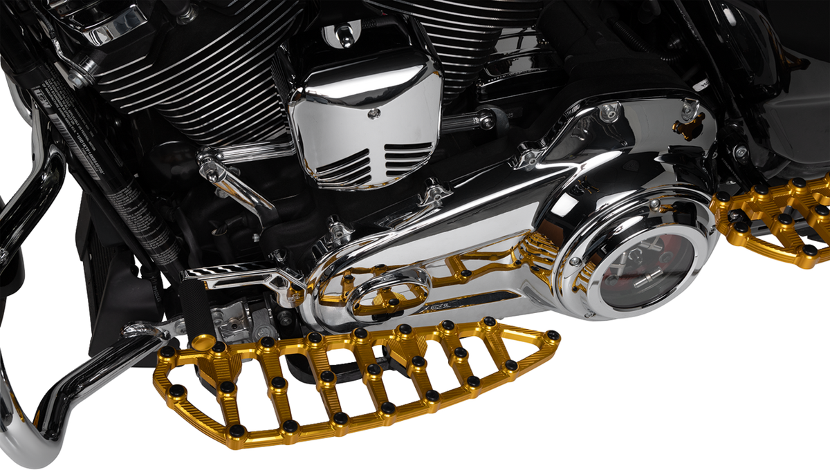 MX Driver Floorboards - Gold