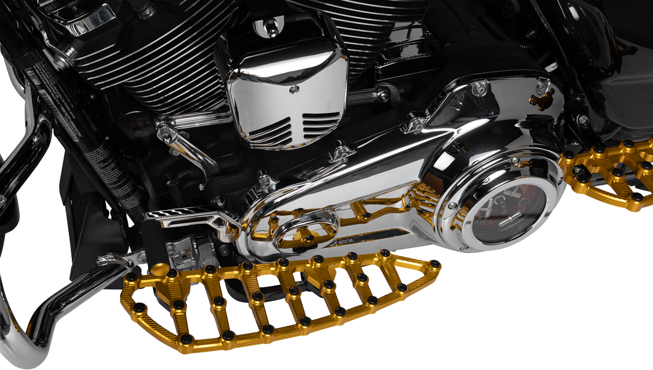 MX Driver Floorboards - Gold