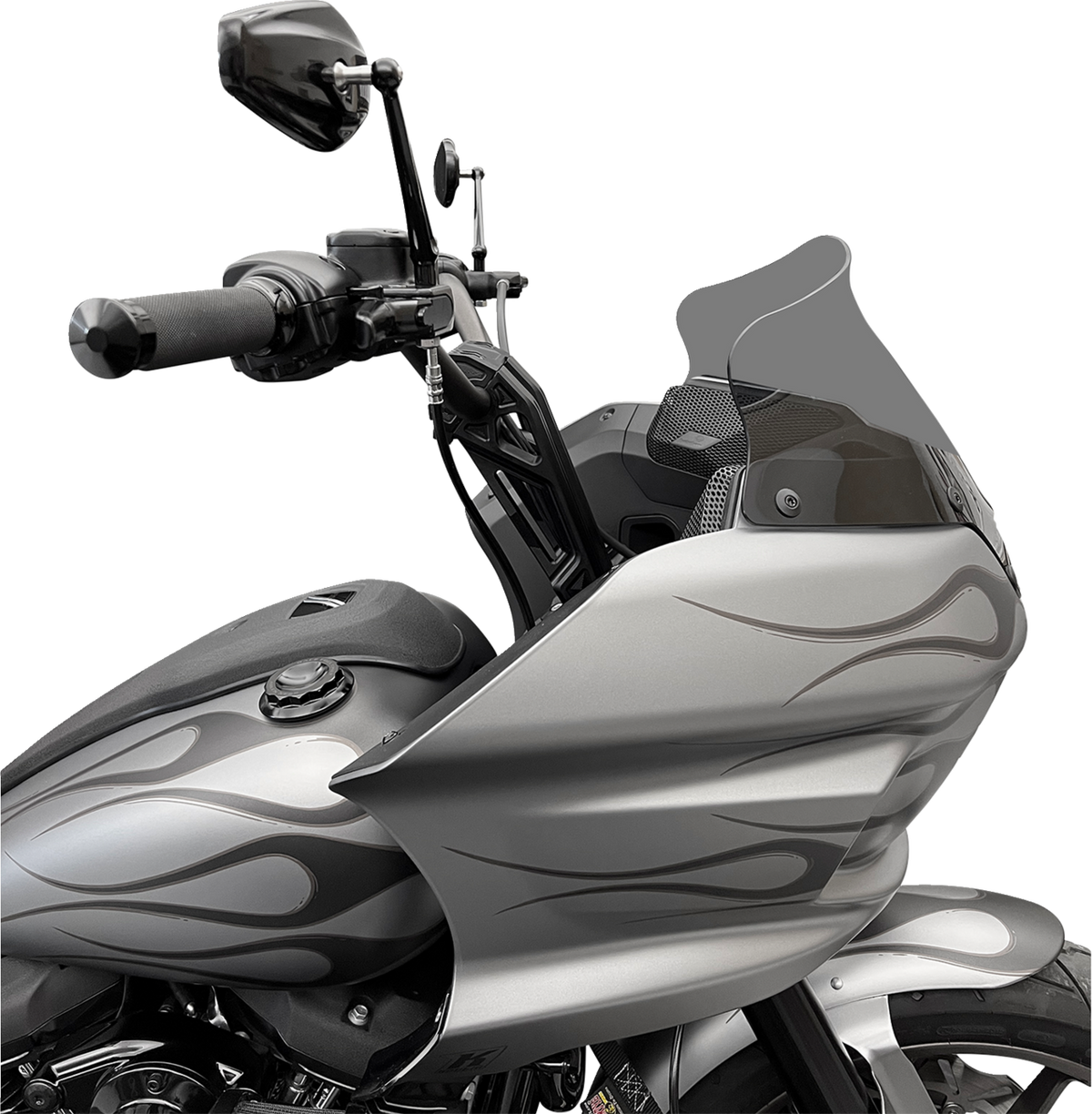 Fastback Risers - 8" - Black