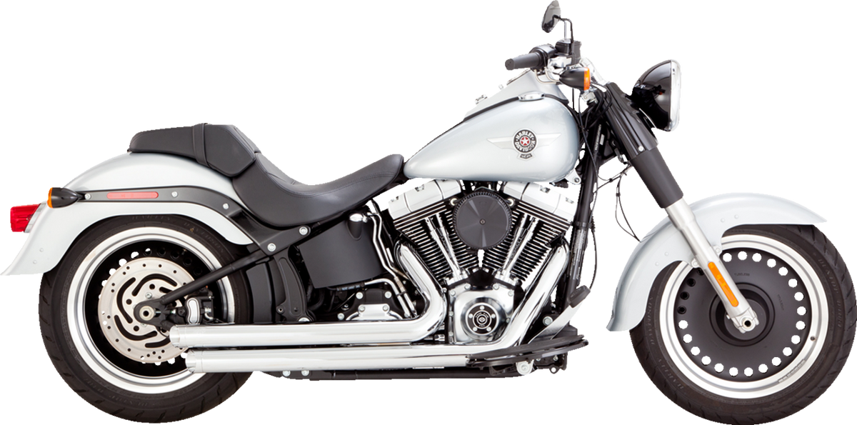 Big Shots Staggered Exhaust System - Chrome