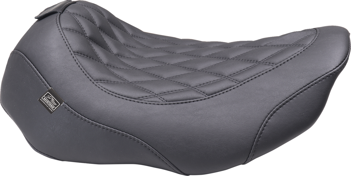 Wide Tripper™ Seat - Solo - Black Stitching - FLT/FLH '23-'25