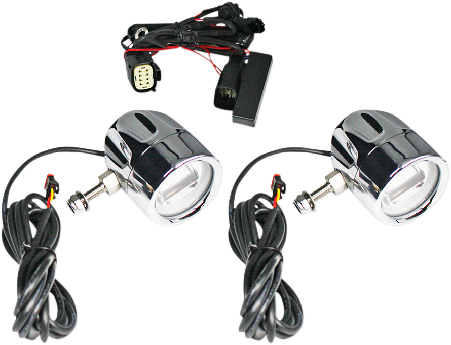 Fog Light - Chrome - Clear Lens