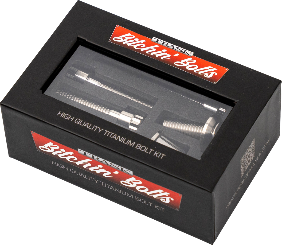 Bitchin' Bolts Hardware Kit - Titanium - M8 - Coil And Horn