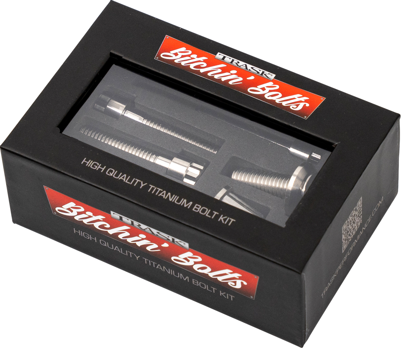 Bitchin' Bolts Hardware Kit - Titanium - M8 - Coil And Horn