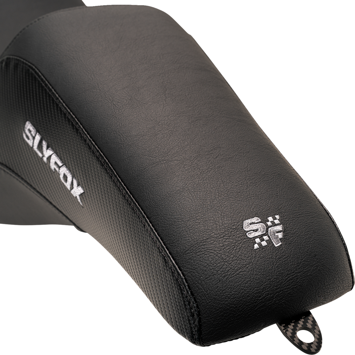 Drifter Seat - Gray Logo - Smooth Vinyl - Carbon Fiber - FL '08-'23