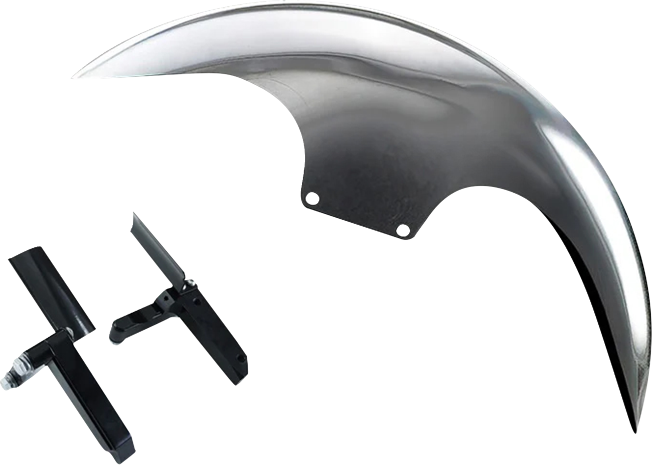 Steel Front Fender Kits With Inverted Fork Adapters