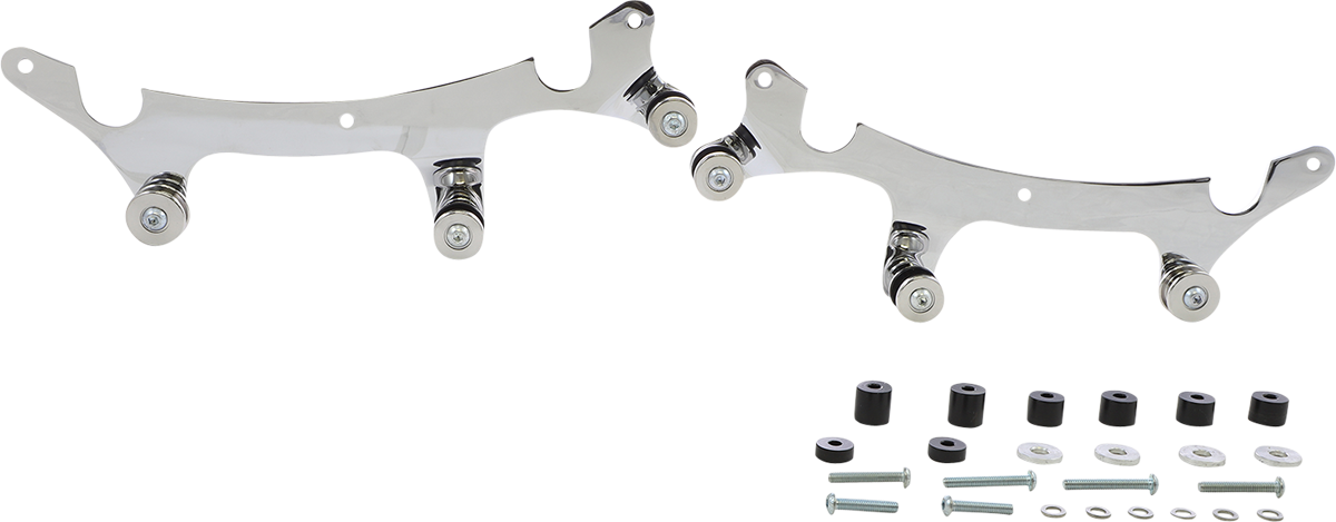Backrest Mount - Chrome - Chieftain
