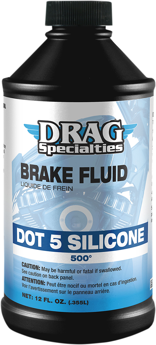 DOT 5 Brake Fluid - 12 U.S. Fl Oz.