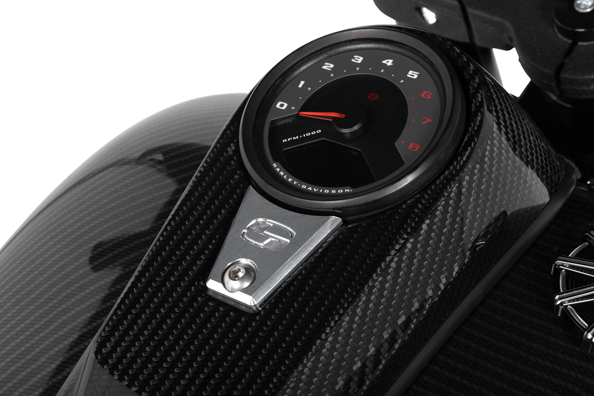 Carbon Fiber Dash Panel For M8 Softail Models