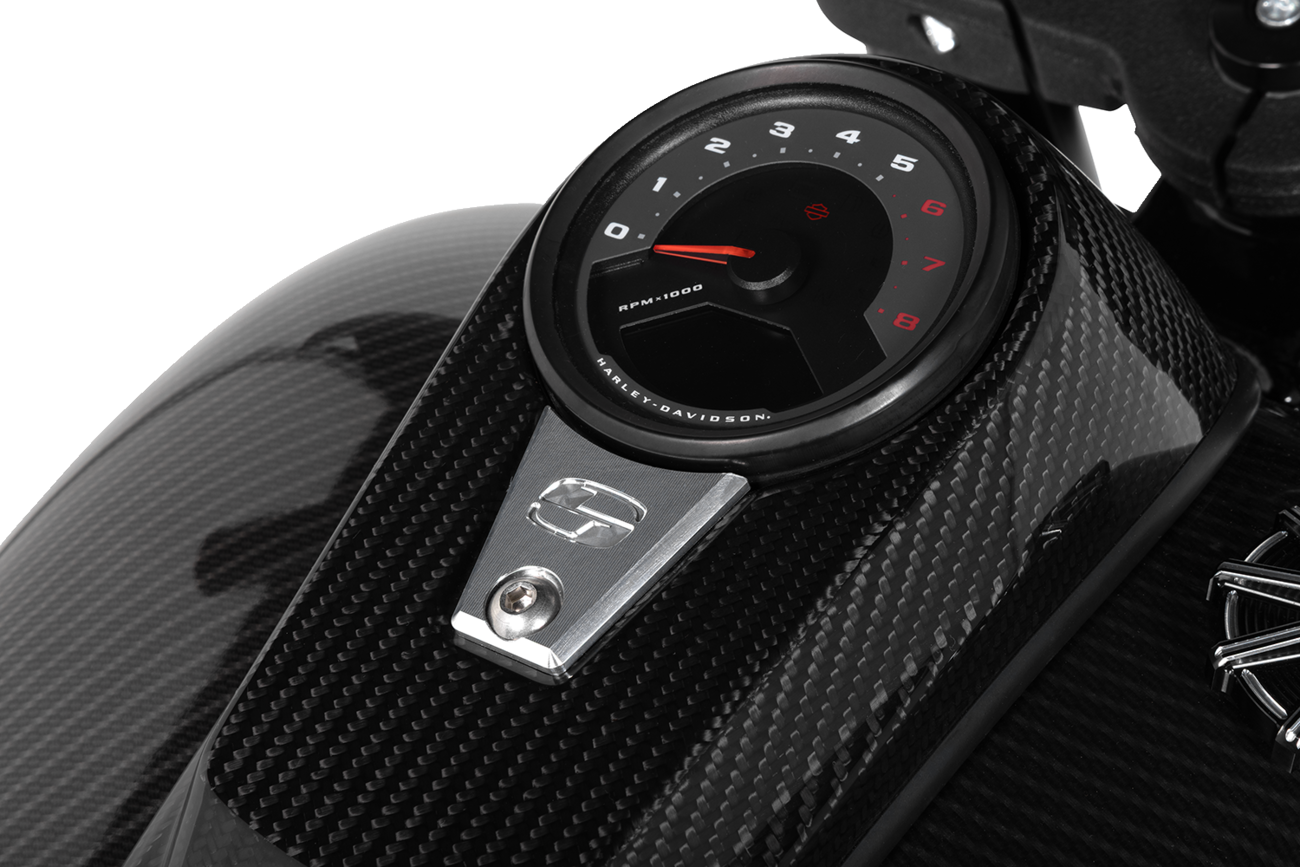 Carbon Fiber Dash Panel For M8 Softail Models