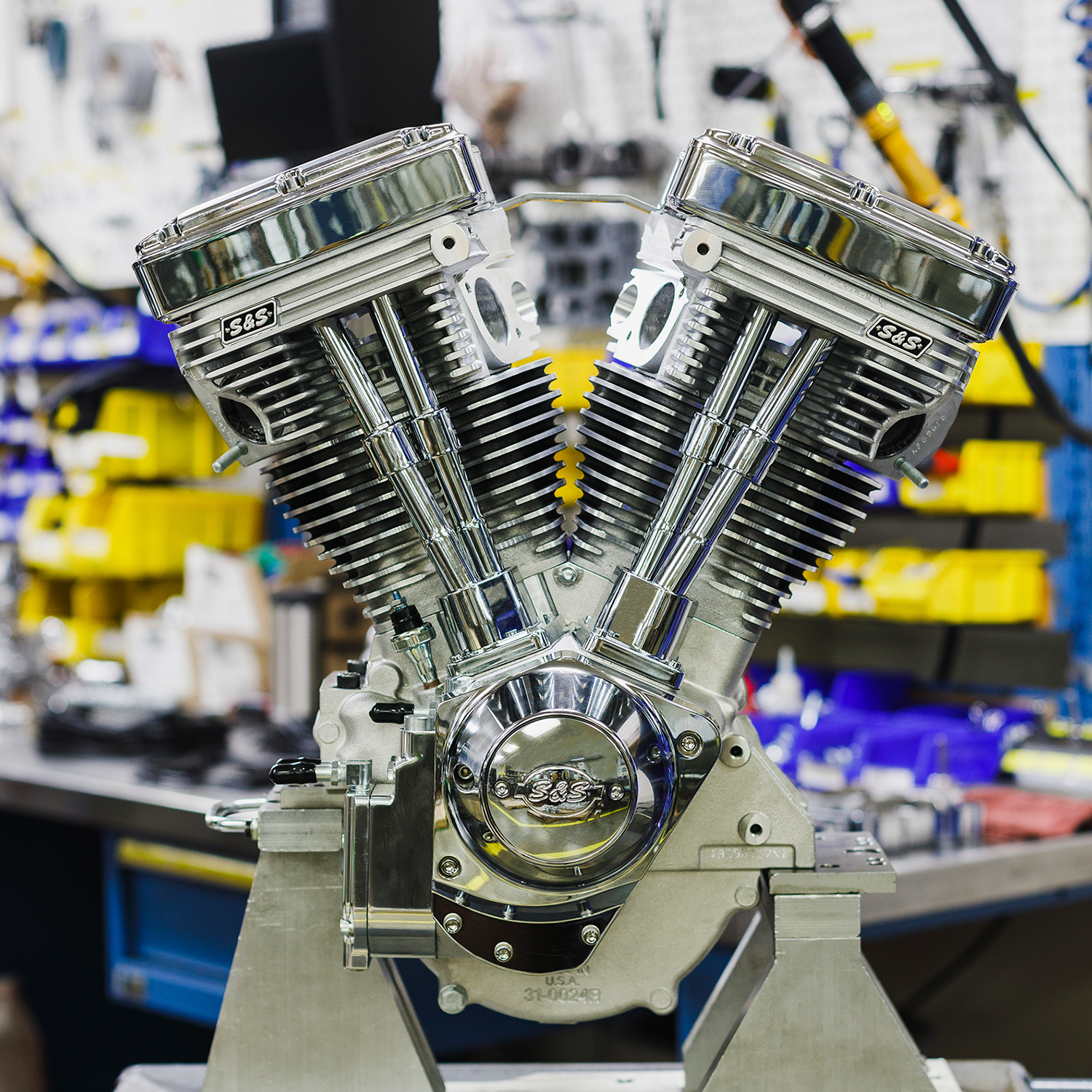 V124 Long Block Engine