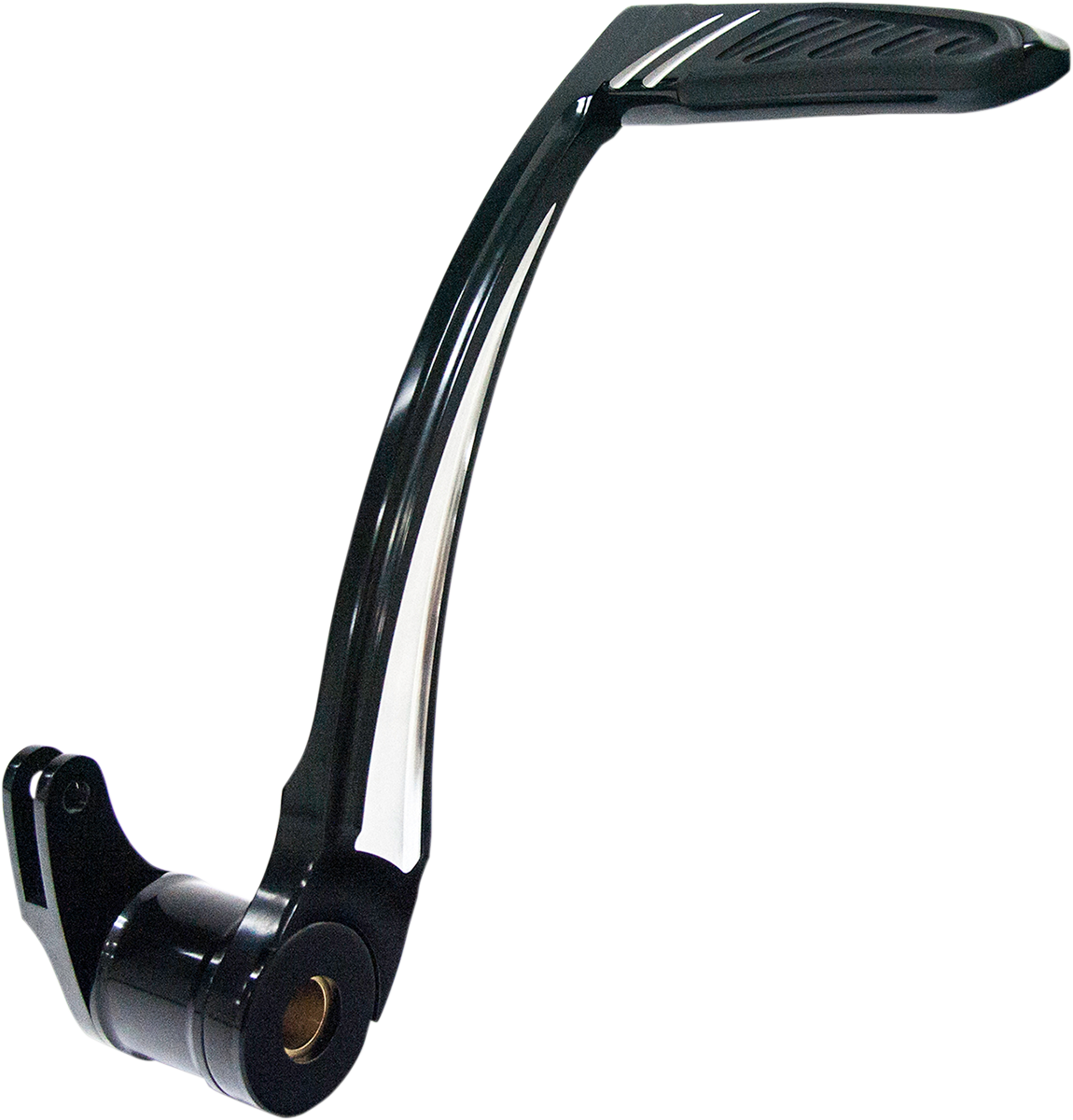 Rear Brake Lever - Black/Chrome - FL '14-'23