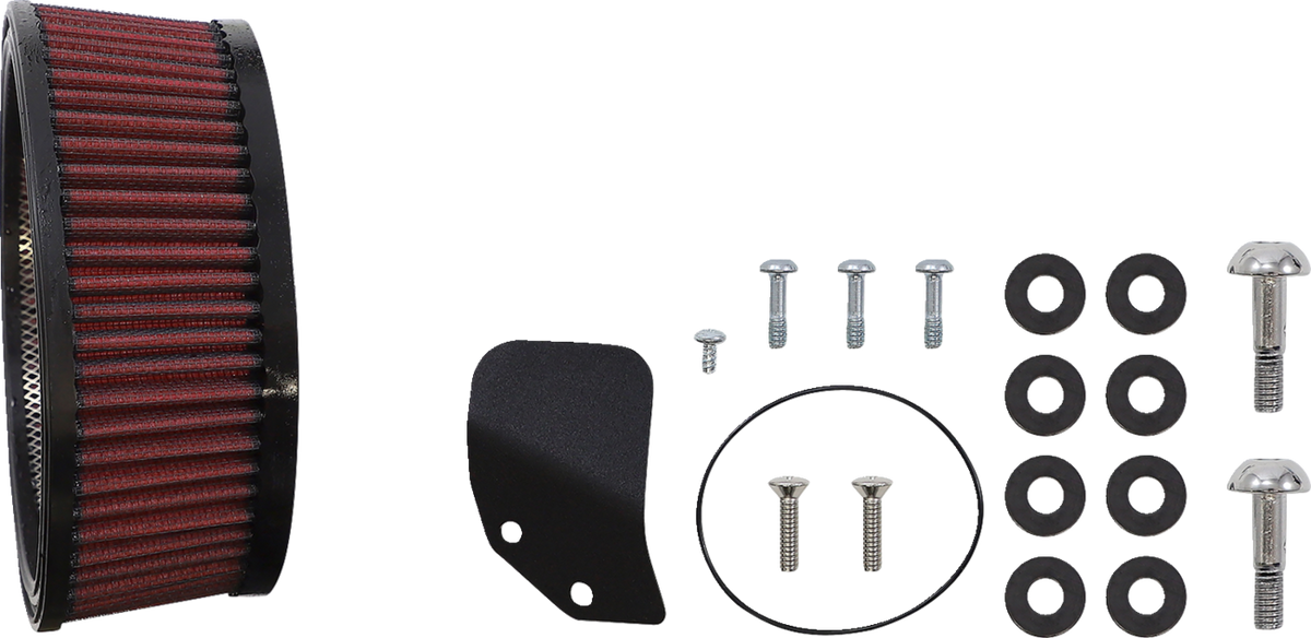 Air Stinger Stealth Air Cleaner Kit - Chrome