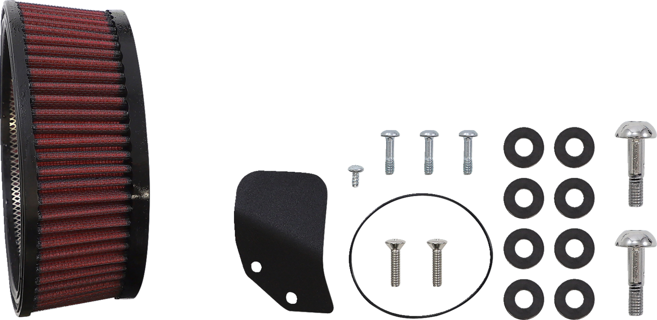 Air Stinger Stealth Air Cleaner Kit - Chrome