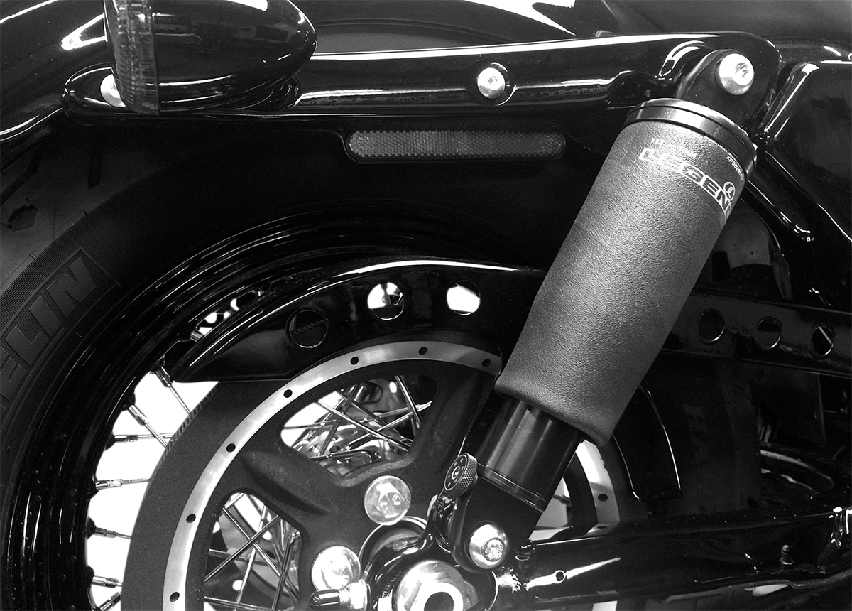 AIR-A Sportster Adjustable AIR Suspension - Black - Standard